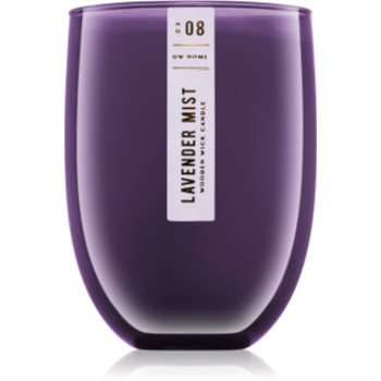 Dw home lavender mist lumânare parfumată cu fitil din lemn