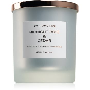 Dw home midnight rose & cedar lumânare parfumată