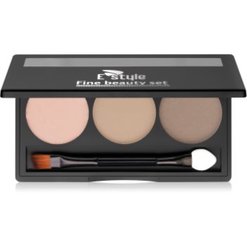 

E style Fine Beauty Компактний засіб для підводки бровей відтінок 01 Light Brown 5,7 гр