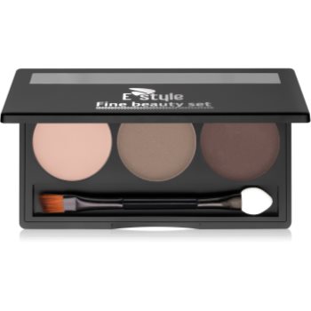 

E style Fine Beauty Компактний засіб для підводки бровей відтінок 02 Medium Brown 5,7 гр