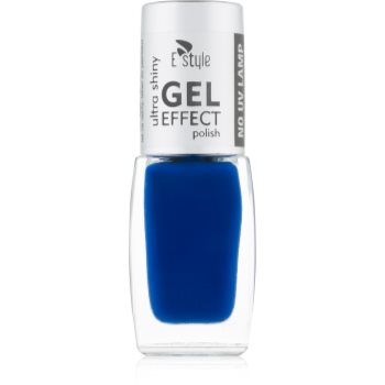 

E style Gel Effect Гелевий лак для нігтів без використання UV/ LED лампи відтінок 16 Navy 10 мл