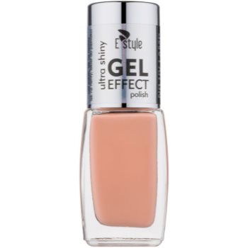 

E style Gel Effect Гелевий лак для нігтів без використання UV/ LED лампи відтінок 18 Sherbert 10 мл