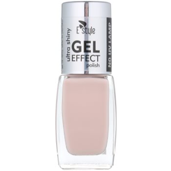 

E style Gel Effect Гелевий лак для нігтів без використання UV/ LED лампи відтінок 19 Discreet 10 мл