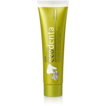 Ecodenta Extra Pasta de dinti pentru a intari smaltul dintilor.