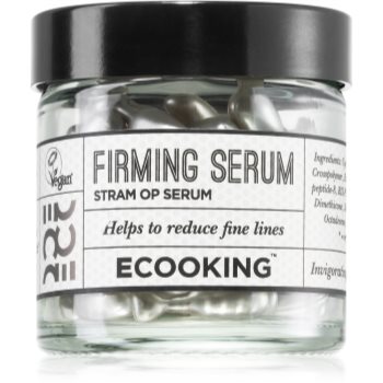 Ecooking eco ser facial pentru fermitate în capsule