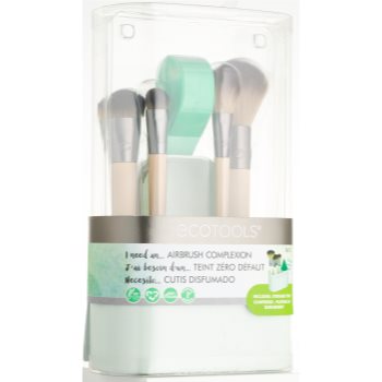 EcoTools Airbrush Complexion set perii machiaj (facial) pentru femei