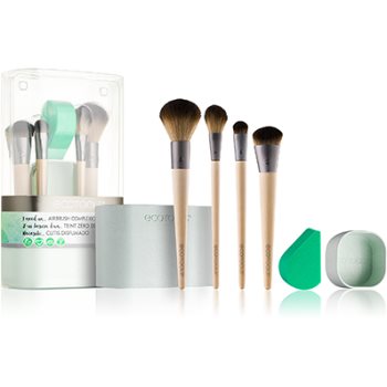 EcoTools Airbrush Complexion set perii machiaj I.