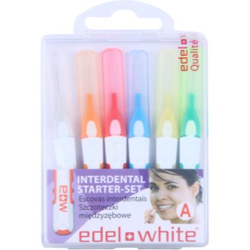 

Edel+White Interdental Brushes міжзубні щітки 6 шт суміш A (Starter-Set)