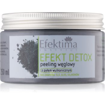 Efektima Institut Efekt Detox exfoliator de corp cu cărbune activ