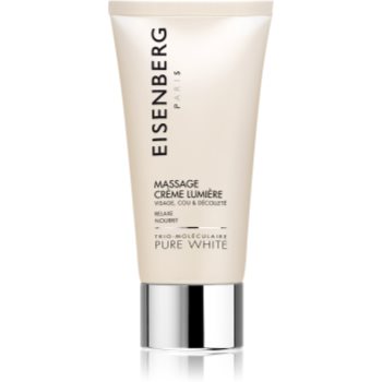 Eisenberg Pure White Massage Crème Lumière crema masaj facial pentru luminozitate si hidratare