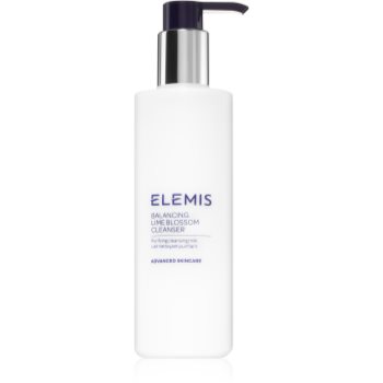 Elemis Advanced Skincare Balancing Lime Blossom Cleanser lapte de curatare pentru ten mixt imagine