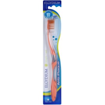 

Elgydium Anti-Plaque зубна щітка м'яка Orange