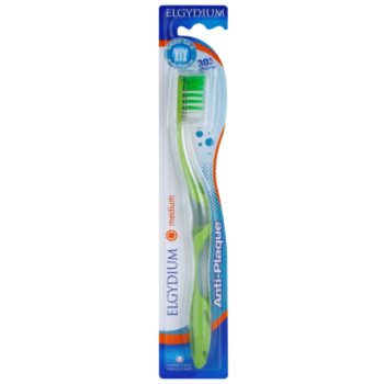 

Elgydium Anti-Plaque зубна щітка середньої жорсткості Green
