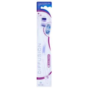 

Elgydium Diffusion зубна щітка жорстка transparent/violet