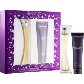 

Elizabeth Arden Provocative Woman подарунковий набір II. Парфумована вода 100 ml + Молочко для тіла 100 ml