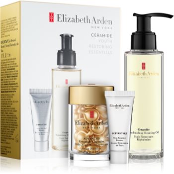 Elizabeth arden ceramide replenshing cleansing oil set de cosmetice i. (antirid) pentru femei