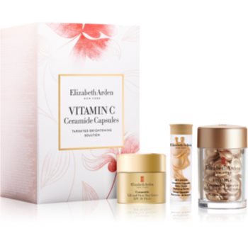 Elizabeth arden vitamin c ceramide capsules radiance renewal serum set de cosmetice (pentru o piele mai luminoasa)