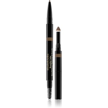 Elizabeth arden beautiful color brow perfector creion pentru sprancene 3 in 1