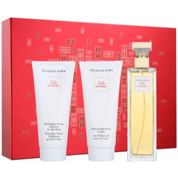 

Elizabeth Arden 5th Avenue подарунковий набір III Парфумована вода 75 ml + Молочко для тіла 100 ml + Крем для тіла 100 ml