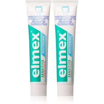 Elmex Sensitive Whitening pasta de dinti din ingrediente naturale pentru dinti mai albi poza