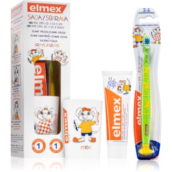 Elmex Kids 3-6 Years set pentru îngrijirea dentară (pentru copii)
