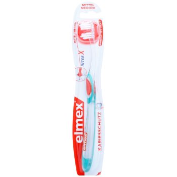 

Elmex Caries Protection зубна щітка середньої жорткості середньої жорсткості