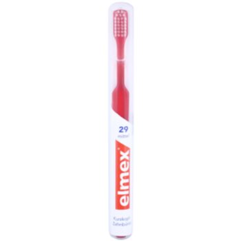 

Elmex Caries Protection зубна щітка з рівними щетинками середньої жорсткості