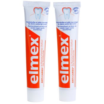 Elmex caries protection pasta de dinti protecție impotriva cariilor duo