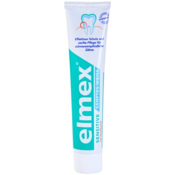 Elmex Sensitive Whitening pasta de dinti din ingrediente naturale pentru dinti mai albi imagine produs
