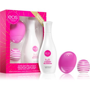 Eos super soft shea cherry set cadou ii.