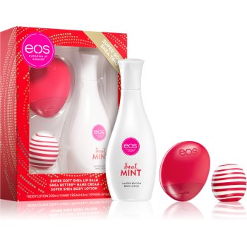 Eos super soft shea mint set cadou iii.