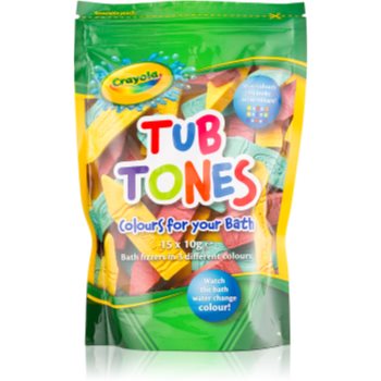 EP Line Crayola Tub Tones tablete colorate efervescente pentru baie