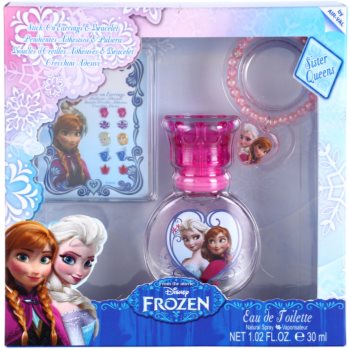 

EP Line Крижане серце Frozen подарунковий набір X. Туалетна вода 30 ml + браслет + сережки - наклейки