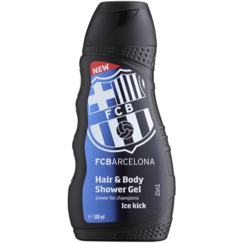 EP Line FC Barcelona Ice Kick gel de dus si sampon 2in1