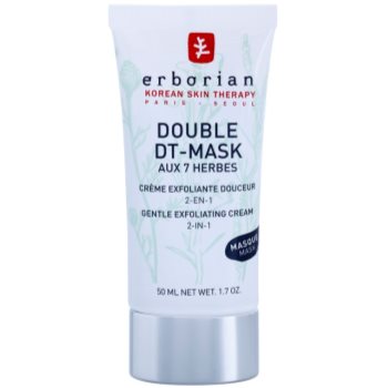 

Erborian Detox Double DT-Mask 7 Herbs делікатний крем-ексфоліант 2 в 1 50 мл