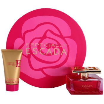 

Escada Especially Elixir подарунковий набір IV Парфумована вода 75 ml + Молочко для тіла 50 ml