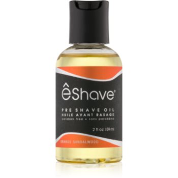 Eshave orange sandalwood ulei înainte de ras