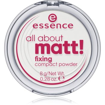 Essence all about matt! pudră transparentă compactă