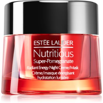 Estée lauder nutritious super-pomegranate cremă-mască de noapte nutritie si hidratare
