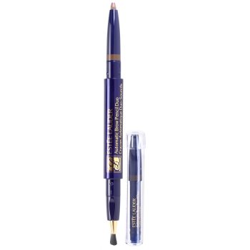 

Estée Lauder Automatic Brow Pencil Duo олівець для брів з щіточкою та наповненням відтінок 05 Soft Brown 0,2 гр