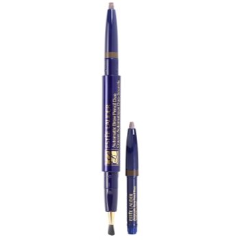 

Estée Lauder Automatic Brow Pencil Duo олівець для брів з щіточкою та наповненням відтінок 06 Dark Brown 0,2 гр