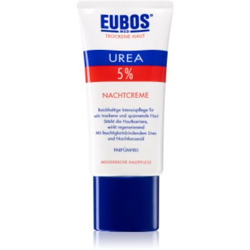 Eubos Dry Skin Urea 5% crema de noapte hranitoare pentru piele sensibila si intoleranta poza