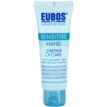 Eubos Sensitive crema regenerativa de protectie de maini poza