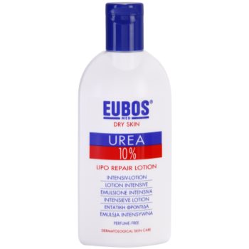 Eubos Dry Skin Urea 10% lotiune de corp hranitoare pentru piele uscata, actionand impotriva senzatiei de mancarime poza
