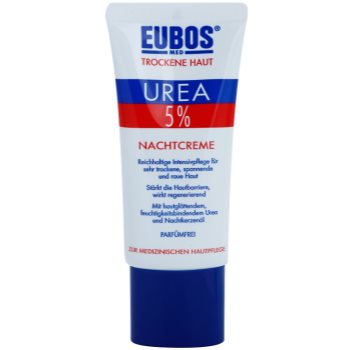 Eubos Dry Skin Urea 5% crema de noapte hranitoare pentru piele sensibila si intoleranta