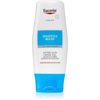 Eucerin sun after sun gel calmant dupa expunere la soare pentru piele sensibila