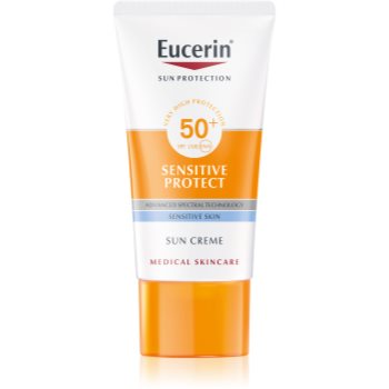Eucerin Sun Sensitive Protect crema protectoare pentru fata SPF 50+ poza