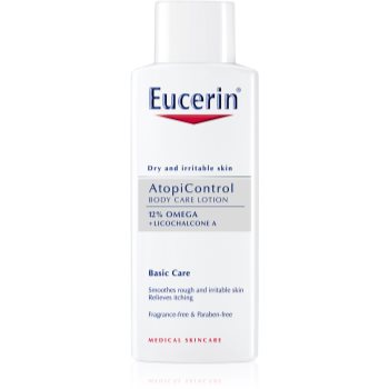 Eucerin AtopiControl lapte de corp pentru piele uscata, actionand impotriva senzatiei de mancarime