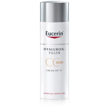 Eucerin hyaluron-filler crema cc impotriva ridurilor adanci spf 15