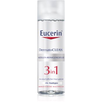 Eucerin DermatoClean apa pentru curatare cu particule micele 3 in 1